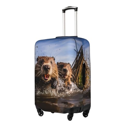 Beaver Suitcase Covers, Luggage Protectors Fits Four Sizes Suitcase For Travel2