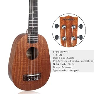 Ukulele 21 inch Ukulele Sapele Topboard Backboard Plastic Nut Rosewood Bridge Ukeleles for Toddlers Kid Guitar Musical Instrument Guitar (Size : 26 inches) (23 inches) - Les Beatles, Paul McCartney, John Lennon, RIngo Starr, George Harrison Ukulele 21 inch Ukulele Sapele Topboard Backboard Plastic Nut Rosewood Bridge Ukeleles for Toddlers Kid Guitar Musical Instrument Guitar (Size : 26 inches) (23 inches) – Image 2