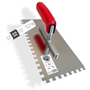 WERKFIT Zahnkelle 6 mm Edelstahl Glättekelle