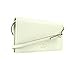 Gucci Women's Swing Creamy White Leather Crossbody Clutch Wallet 368231 9022