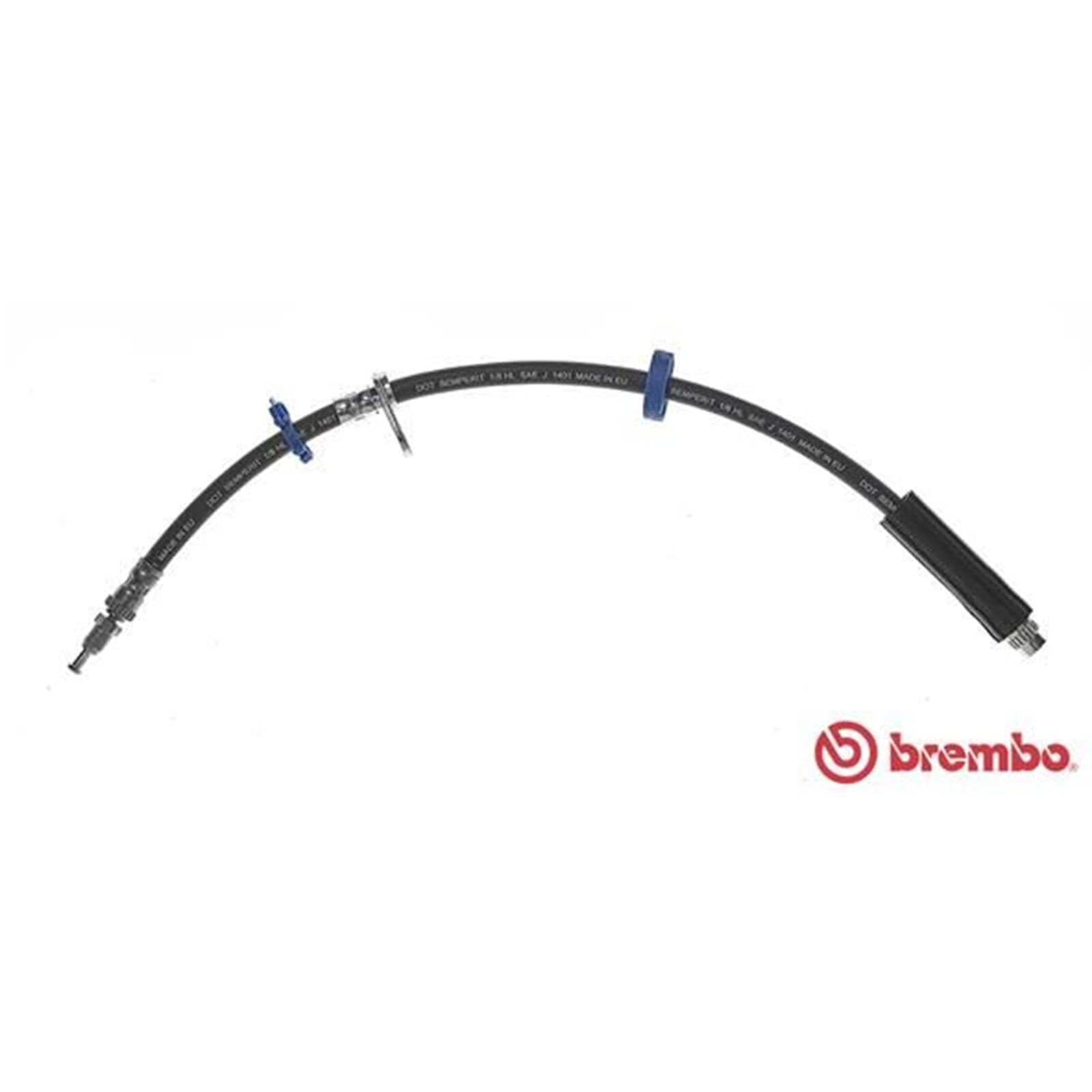 4xBREMBO Bremsschlauch Va+Ha+1L Dot 4