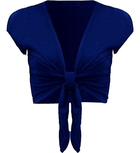 Chaqueta torera para mujer en negro y azul real ideal cenas y oficina
