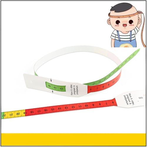 Cinta métrica para medir cabeza y brazo de bebé portátil miniatura 2
