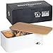 Produktbild Chefarone Brotkasten Schneidebrett und Deckel in einem - Brotbox mit Lüftungslöchern für langanhaltend frisches Brot - Brotaufbewahrung Brot und Gebäck