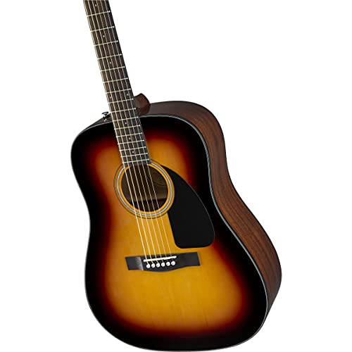 Fender Guitare Acoustique CD-60 Dreadnaught (V3) – Sans étui – Sunburst – Touche Noyer - Les Beatles, Paul McCartney, John Lennon, RIngo Starr, George Harrison Fender Guitare Acoustique CD-60 Dreadnaught (V3) - Sans étui - Sunburst - Touche Noyer – Image 5