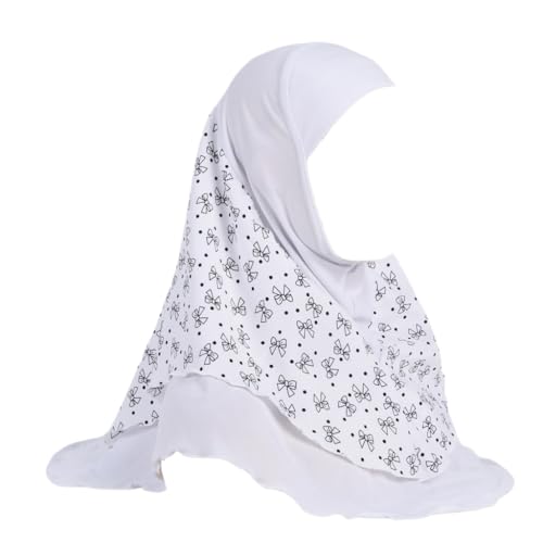 Ready To Wear Ramadan Pray Lightweight Hijab for Girls Muslim Jersey Arab Instant Head Wrap Scarf Turban