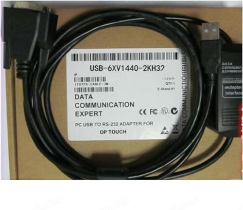 MIFANI Cable Ethernet de Red, Cable PLC USB-6XV1440-2KH32 Cable de programación de Pantalla táctil OP de Interfaz USB for TP270/OP277