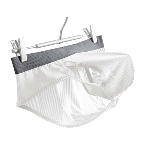 Men's Briefs Fly Pouch Front Open Breathable Bulge Underwear Separated Pouch Trunks Men G String Underwear4