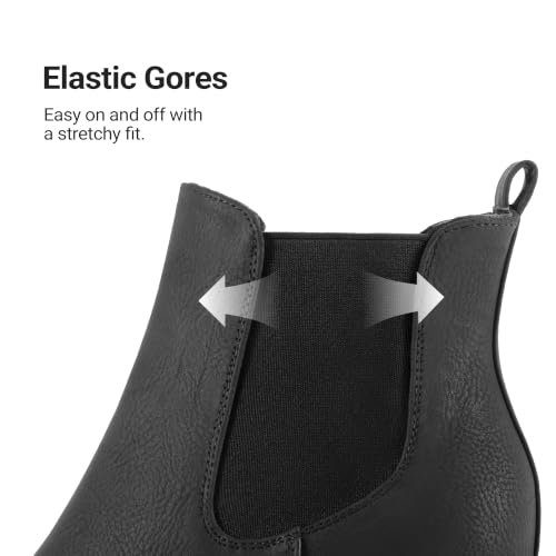 DREAM PAIRS Women's Chelsea Ankle Boots Fall Booties Shoes - Image 6