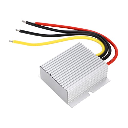 Regulador de Voltaje CC convertidor 12V 10A resistente al agua de aluminio para radio
