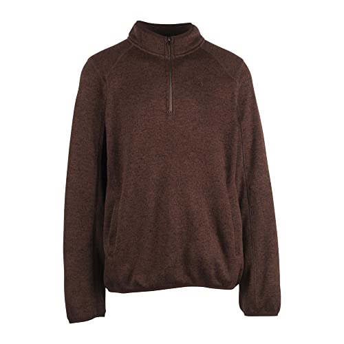 Browning Men's 1/4 Zip, Heavy-Duty Pullover Sweater
