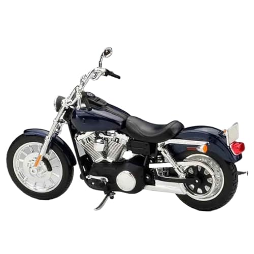 Moto en alliage Harley FXDBI Dyna Street Bob 2006 jouet simulation 1:12 en métal