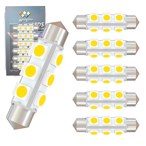 Bombilla LED Festoon 42mm 12V 6 unidades Blanco Natural miniatura 1