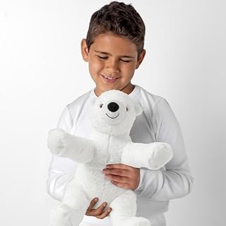 SNUTTIG ソフトトイ、オフホワイトホッキョクグマ、32cm 13インチ