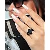 Rinfit Silicone Wedding Bands for Women - Women's Silicone Rings - Rubber Wedding Band - Oversized Oval - Patent Pending Design