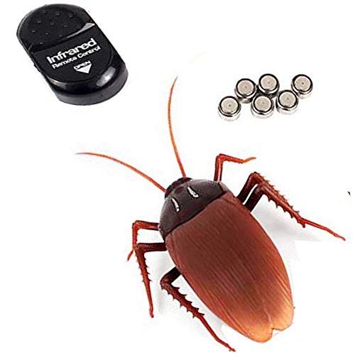 NiGHT LiONS TECH Emulational Remote Control cockroach RC Animal Toy Funny toy For Christmas April Fools' Day