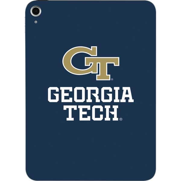 Skinit Decal Tablet Skin Compatible with iPad 11th Gen (2025) - Officially Licensed Georgia Institute of Technology GT Blue Design