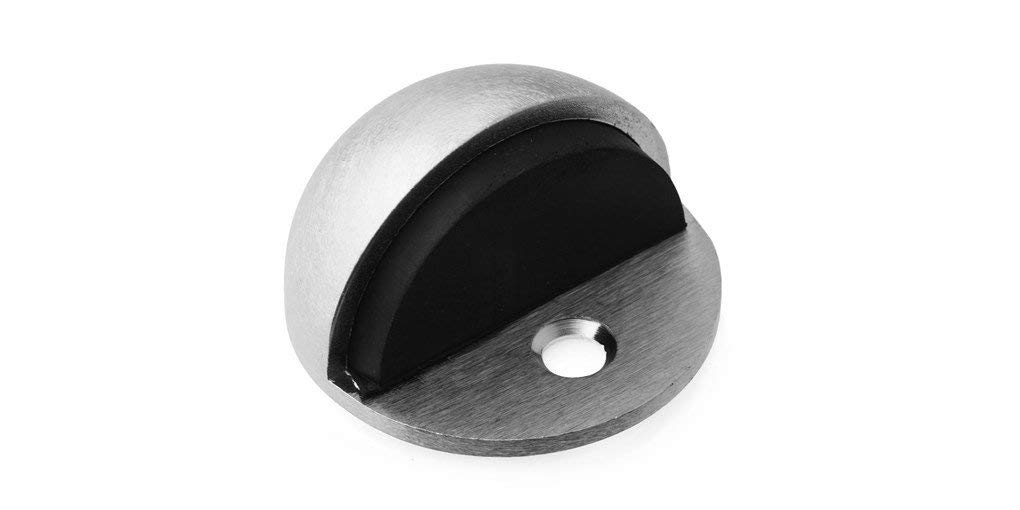 5 Star Shine Half Moon Stainless Steel Door Stopper (Standard Size, Black) (B01H95V28W) Amazon Price History, Amazon Price Tracker