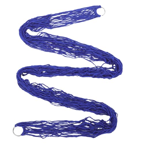 CANIGHT Lightweight Nylon Mesh Rope Hammock for Outdoor Use, Easy Setup and Foldable Design, Max 220 Pounds, for Beach Trips and Patio Relaxation