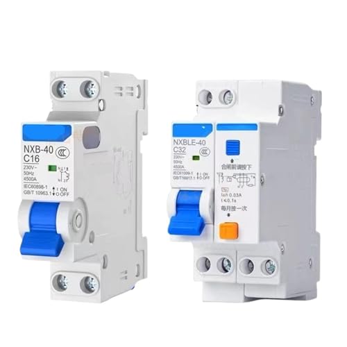 Disjoncteur NXB-40 1P+N 16A sécuriser la cuisine et l'électroménager