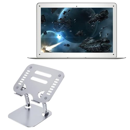 Soporte Ajustable para Laptop BoxWave Metallic Silver