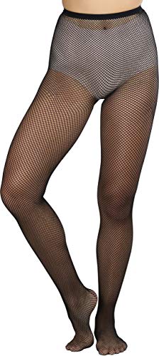 Image of ToBeInStyle Women's Fishnet Backseam Pantyhose W /Elastic Waistband