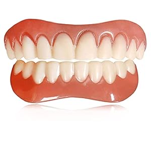 2 Stuks Instant Veneers, Bovenste en Onderste Kunstgebitten, Tijdelijke Kunstgebitten, Snel Repareren Van Uw Tand