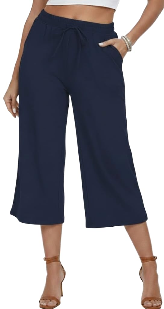 ayvina Women Cotton Stretchable Capri | Slim/Regular Fit | Breathable Yoga, Gym & Lounge Wear | High-Waist Stretchable 3/4 Length Leggings|Capri Pants for Womens – Pack of 1-picture-33