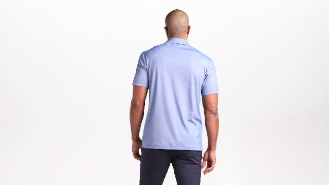 Port Authority Fine Pique Blend Polo Shirt miniatura 6