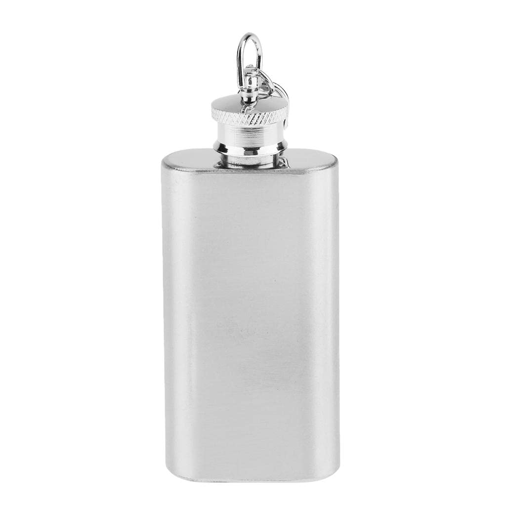 ATORSE™ Mini Pocket Hip Flask Flagon Stainless Steel Liquor Barware 2oz 50ml-picture-21