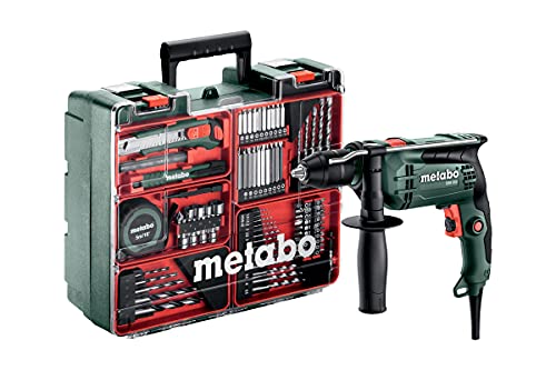 Metabo SBE 650 Set Schlagbohrmaschine Kunststoffkoffer- Mobile Werkstatt - 600742870