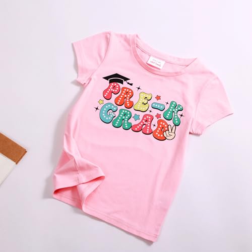 Image of Preschool Graduation Shirt for Kids Pre-K Grad Gifts for Girls Boys T-Shirt Top