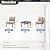 Kurapika 7 Pieces Metal Patio Furniture Set Modern Metal Outdoor Conversation Sets, Patio Sectional Sofa w/5 in Cushion and Coffee Table, Sand