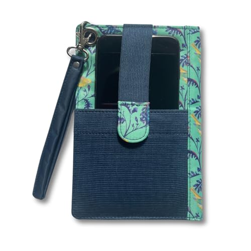 Image of Big Skinny Women's Plus Size myPhone Bi-Fold Slim Wallet, Holds Up to 20 Cards