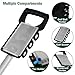 Makamsui Golf Push Cart, Foldable 3 Wheel Walking Golf Cart with Foot Brake Mechanism, Tee Holder, Scorecard Board, Golf Scorer and Ball Mount, Golf Trolley Cart for Golf Clubs White