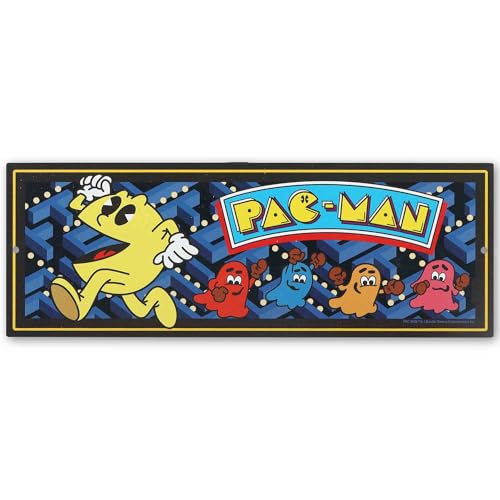 Pac-Man Arcade Metal Wall Sign