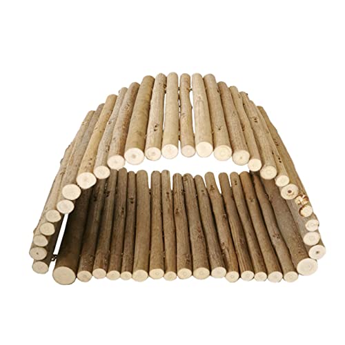 Maison en bois chaud pour cage de perruches avec isolation - 2