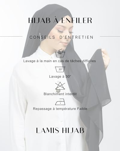 Hijab Lamis Fertiger Schal für muslimische Damen
