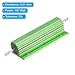 PATIKIL 100W 0.01 Ohm Aluminum Shell Resistor, 4 Pack Aluminum Housing Resistor Housed Case Wirewound Resistors Screw Tap Power Resistor 5% Tolerance, Green
