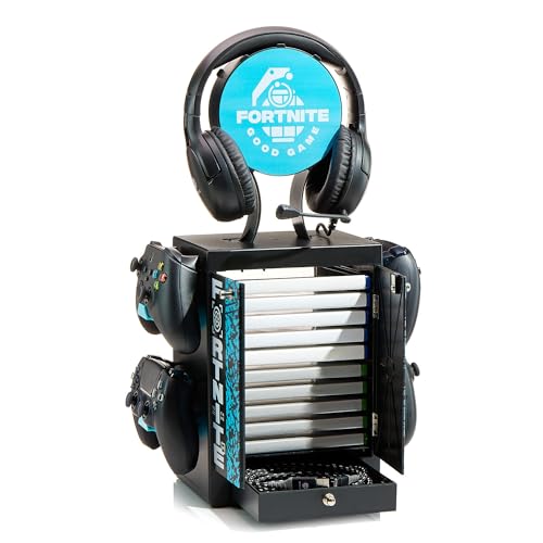 Organiseur de jeu compact Fortnite avec support casque vertical - 6