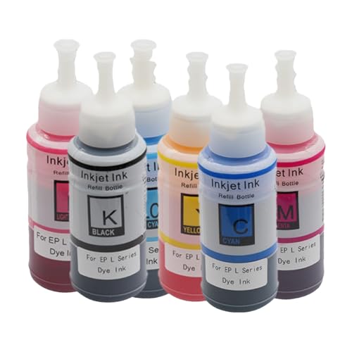 Encre d'imprimante jaune haute fluidité pour série L301 L310