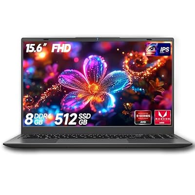 BLUEING 15.6-Inch Laptop Computer, Laptop with AMD 3020e (Up to 2.6GHz), 8GB DDR4 512GB SSD (Up to 32GB + 4TB), 1080P FHD IPS Display, Type-C, HDMI, USB3.2, BT5.2, WiFi 5, Laptops, Gray