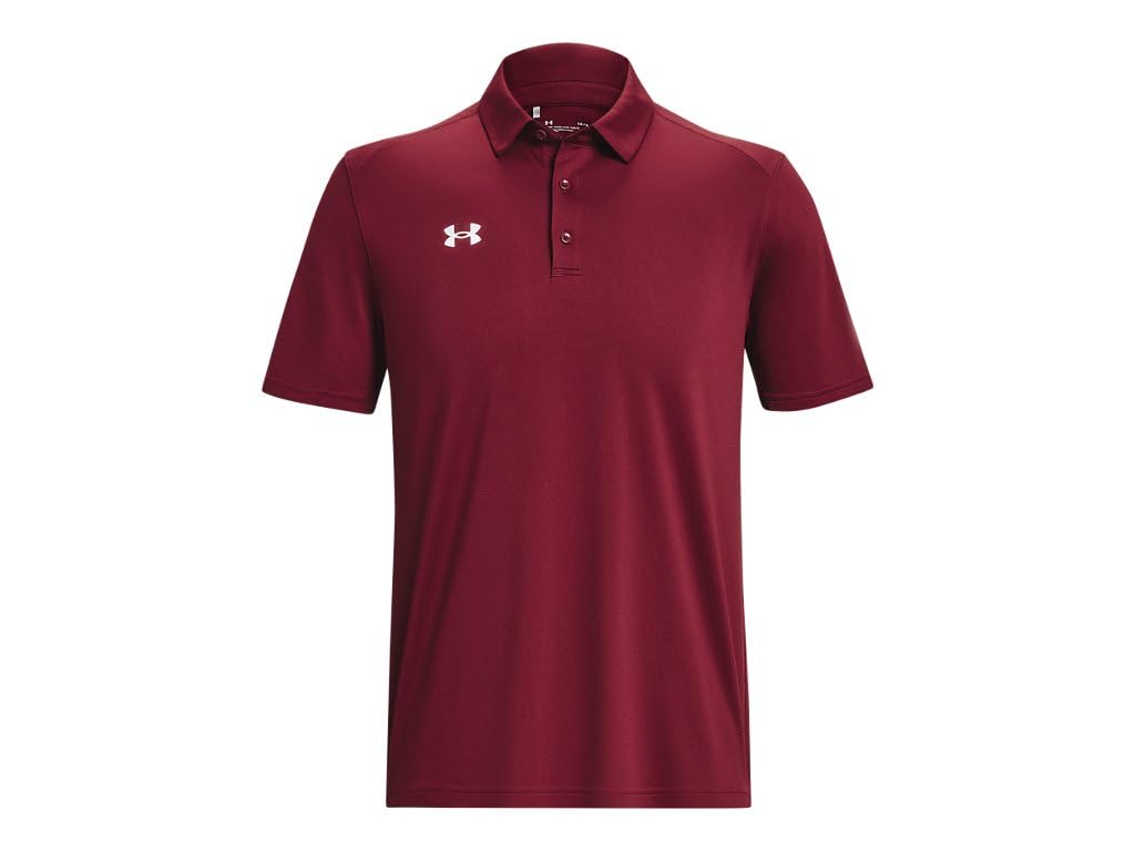 Under Armour Tech - Polo técnico deportivo de hombre., blanco (Cardinal-white), XX-Large