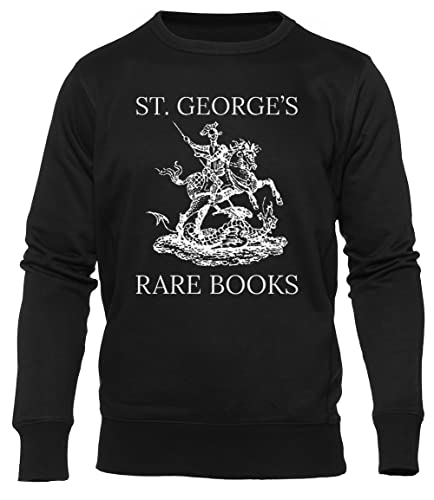 Spedizione veloce dall'Europa Newtee Gabriel Knight Bookstore St Goerge Rare Books Felpa Girocollo Nera Unisex