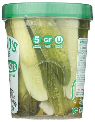 GRILLOS PICKLES Classic Dill Pickle Spears, 32 FZ