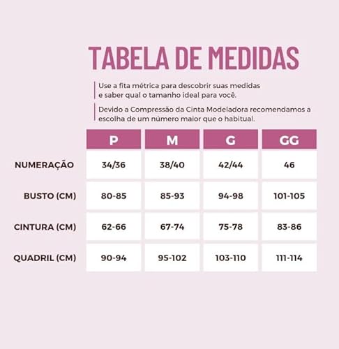 Cinta Modeladora Cós Alto Calcinha Seca Barriga Pós-parto Cos 18 (M, Bege)