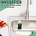 Scrub Cleaning Supplies – Kitchen Dish Sponge with Hook Holder – Multipurpose Clean Pad & Suction Cup Hook – Long-Lasting Scrubber with Hanging Hole – Odorless Drain System (6)