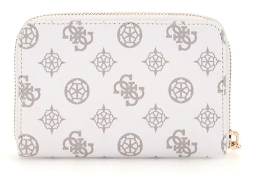 Portefeuille GUESS Laurel luxe discret et détails logo blanc format M - 3
