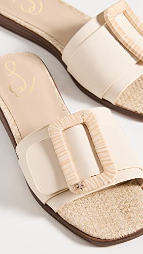 Image of Sam Edelman Haydee Fashion Slip On Open Toe Heeled Slides Sandals