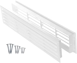 18'' x 4'' Inch Door Vent Cover with Screws